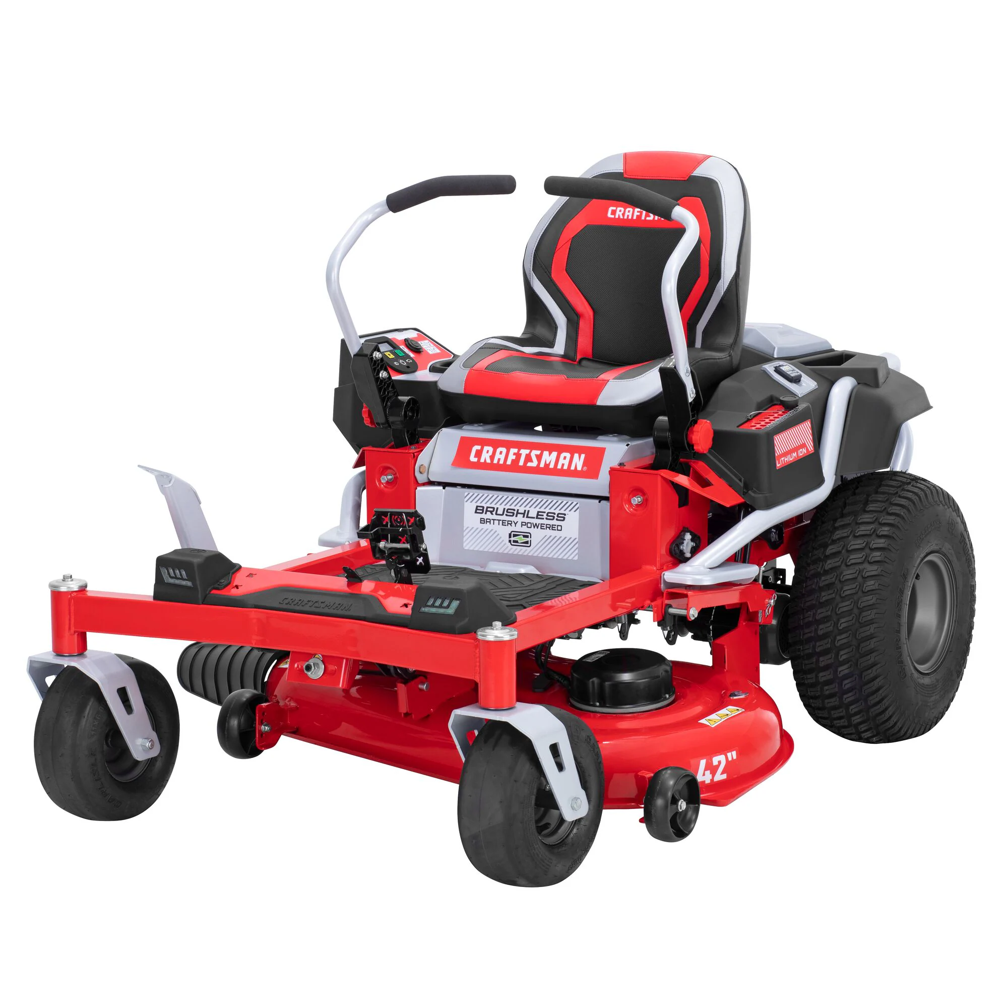 CRAFTSMAN 56V MAX* 42-in. Battery-Powered Brushless Zero-Turn Mower | 42-in