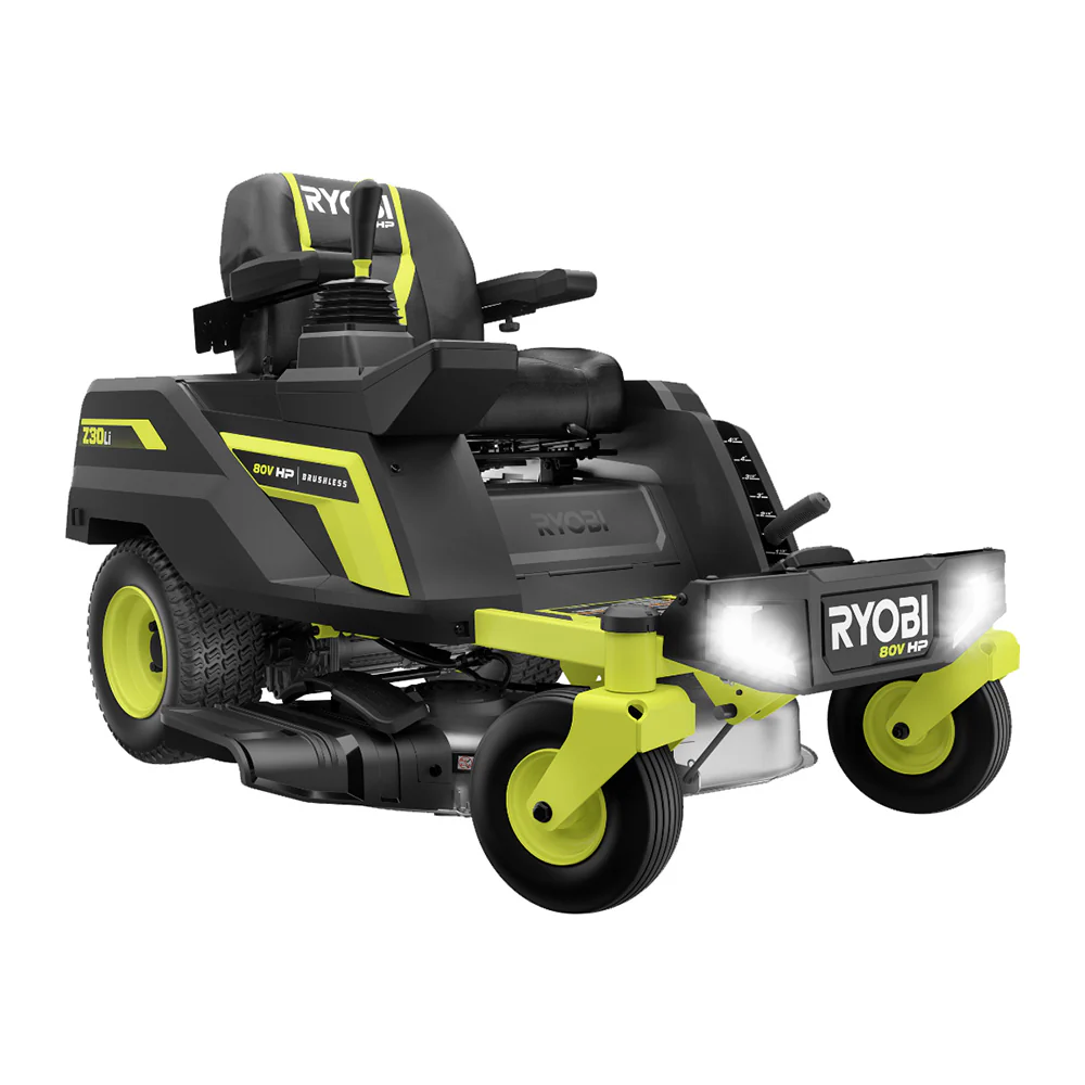 Ryobi 80V HP Brushless Lithium Electric Zero Turn Riding Mower Kit | 30-in