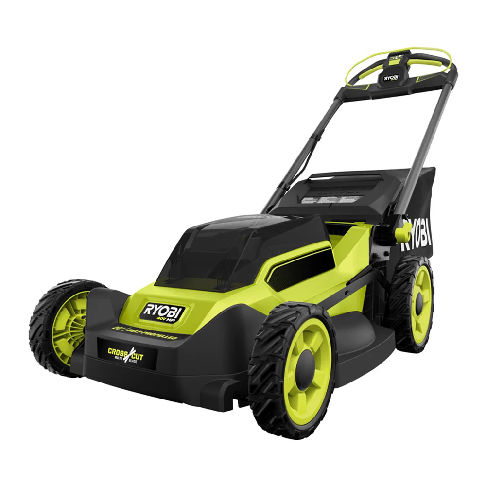 RYOBI 40V HP Brushless 20" Self-Propelled Multi-Blade Mower Kit | 20 in